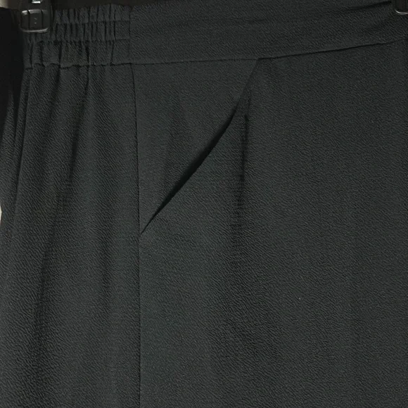 Max Studio Wide Leg Cropped Pants Women's Size S Beach Vibes Lightweight - Picture 8 of 11